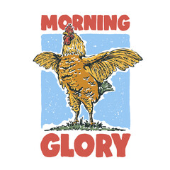 Rooster illustration © Alex