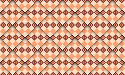 Geometric groovy pattern abstract simple design
