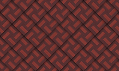 Geometric groovy pattern abstract simple design
