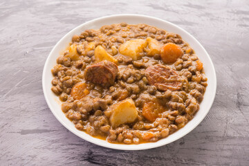 Lentil handmade cooked take away