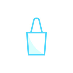 Obraz premium Illustration Vector graphic of shopping bag icon. Fit for sale, buy, gift, mall, retail etc.
