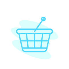 Illustration Vector Graphic of Shopping Basket icon