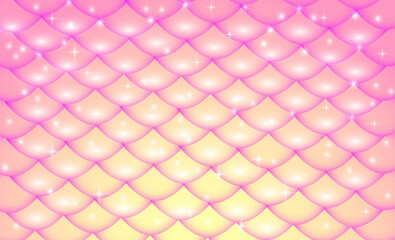 Colored mermaid scales, fish scales. © Natalia