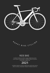 Cycling Poster Illustration