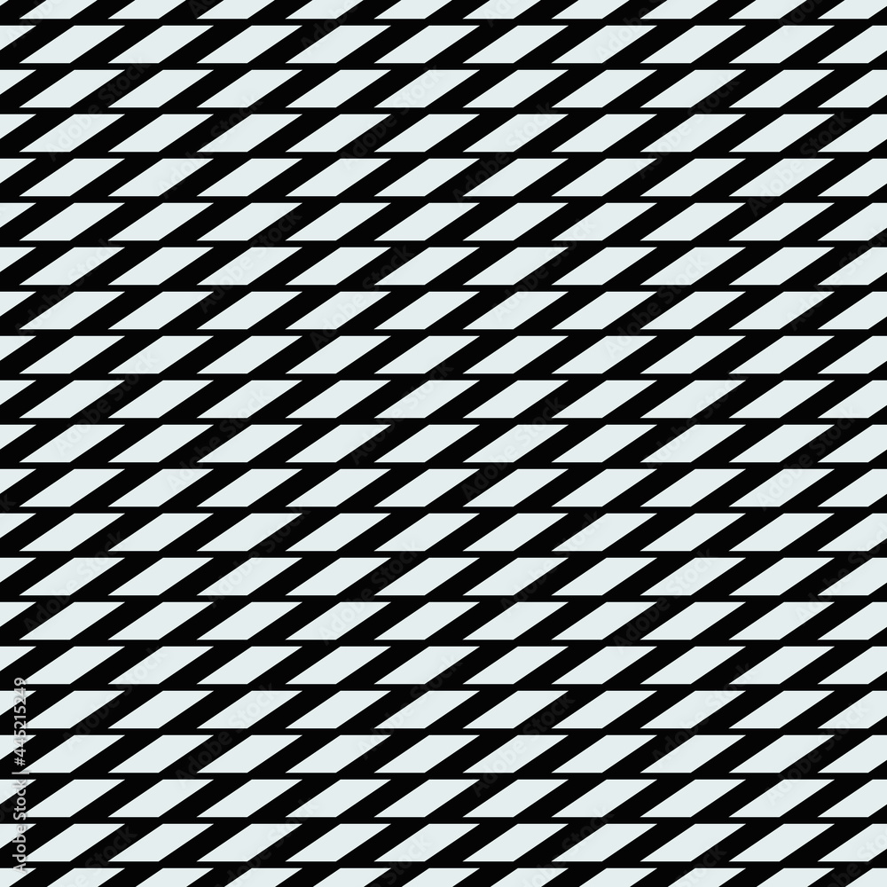 Aufkleber white diagonal rectangles pattern. seamless tiles in vectro.
