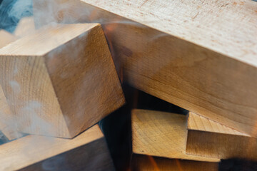 orange, fire, flame, coal, heat, bonfire, campfire, hot, light, steel, smoke, construction, barbecue, fireplace, charcoal, flames, factory, business, burnt, oven, stove, technology, transportation, ar