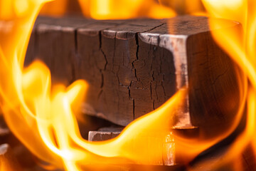 orange, fire, flame, coal, heat, bonfire, campfire, hot, light, steel, smoke, construction, barbecue, fireplace, charcoal, flames, factory, business, burnt, oven, stove, technology, transportation, ar