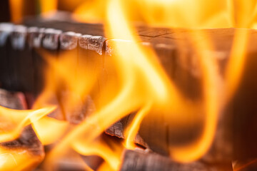 orange, fire, flame, coal, heat, bonfire, campfire, hot, light, steel, smoke, construction, barbecue, fireplace, charcoal, flames, factory, business, burnt, oven, stove, technology, transportation, ar