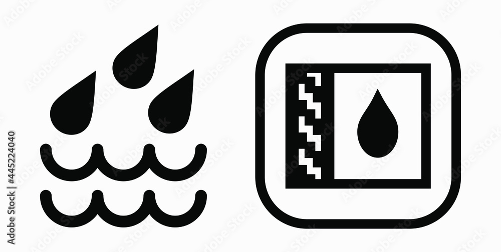 Poster blood drop icon isolated minimal single flat linear icon for application and info-graphic. commercia