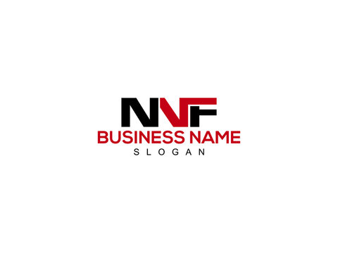 Letter NNF Logo Icon Vector Image Design For Company or Business