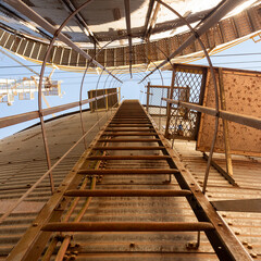 Escada que leva ao ceu.