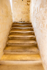 Fototapeta na wymiar ancient stone staircase