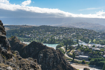 Alexandra town view, Otago, South Island, New Zealand