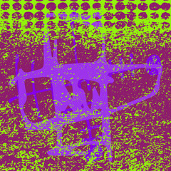 Abstract Background Texture Grunge Colorful Vintage Style