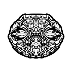 Maori tattoo design. Idea for tattoo