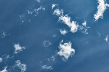 blue sky with clouds