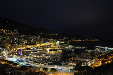 Fototapeta premium Monaco harbour