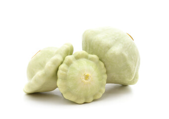 Three different squash.