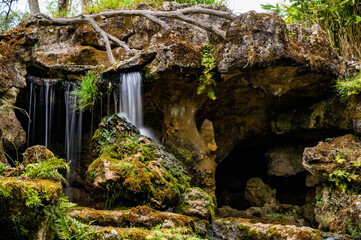Chute d'eau au Parc de Majolan