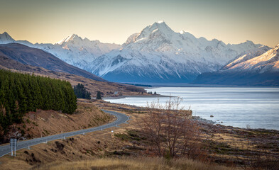 mount cook national park South Island New Zealand 