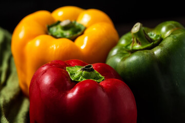 Various bell peppers