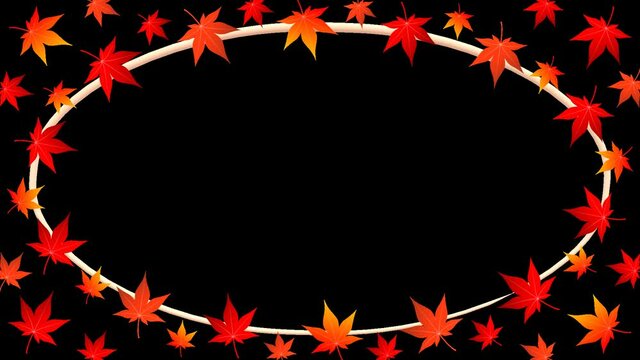 Maple light opening frame 2 pattern ellipse square alpha channel