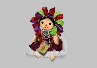 Mexican Doll Artcraft Toy Traditional