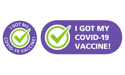 i got my shot, i got my covid-19 vaccine, medical vaccine, fully vaccined, vaccination seal, vaccination patch
