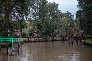 Fototapeta premium Delta del Paraná, Tigre, provincia de Buenos Aires, Argentina.
