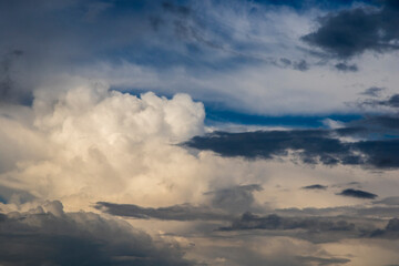 Obraz premium Storm clouds background, dramatic sky