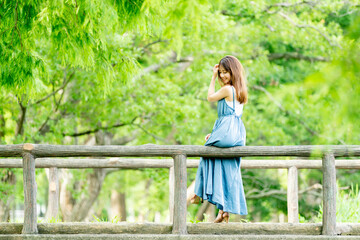 Naklejka premium 美しい日本女性