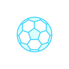 Fototapeta premium Illustration Vector Graphic of Soccer Ball icon