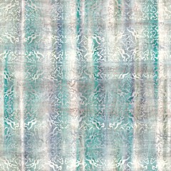 Seamless pastel batik pattern swatch for print with abstract hand drawn motifs. High quality illustration. Sophisticated streaky texture that resembles traditional asian fabric painting techniques. 