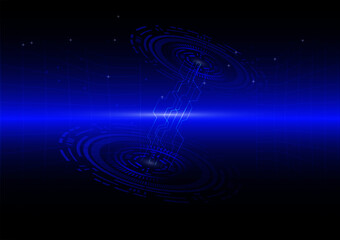 abstract background with stars