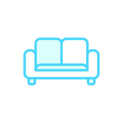 Illustration Vector Graphic of Sofa icon
