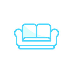 Illustration Vector Graphic of Sofa icon