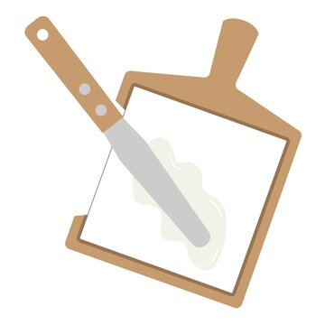 recommend clip art: 軟膏板と軟膏ヘラ