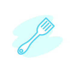 Illustration Vector graphic of spatula icon. Fit for cooking, kitchen, food, chef etc.