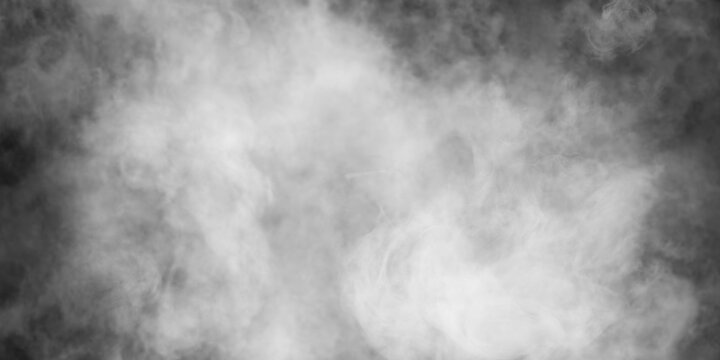 Smoke Stock Image Black Background	
