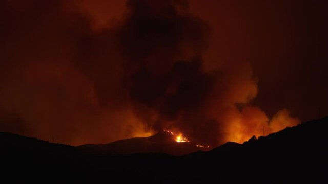 Getty Fire Los Angeles California Wildfire