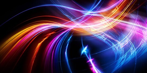 Neon Light Stock Image	