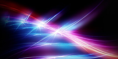 Fototapeta premium Neon Light Stock Image 