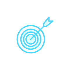 Illustration Vector Graphic of Target icon