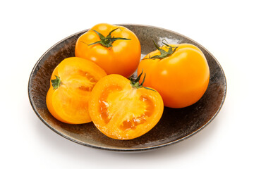 オレンジ色のマンゴートマト