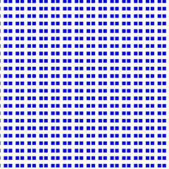 seamless pattern blue square on white background, simple style vector