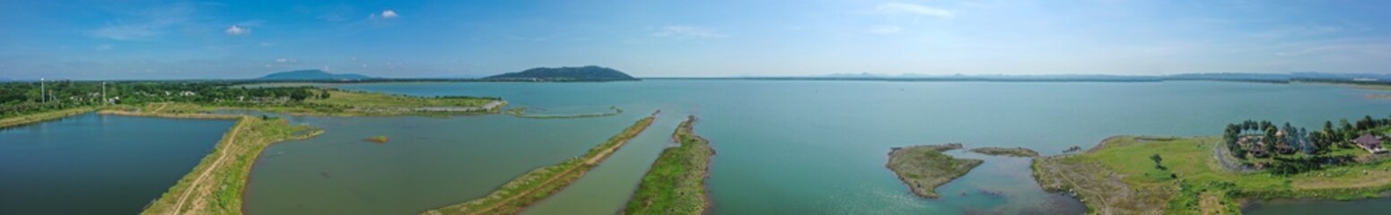 Pa Sak Jolasid Dam in Lopburi in Thailand