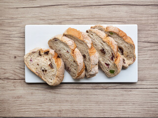 통밀빵, 베이커리, 음식 
