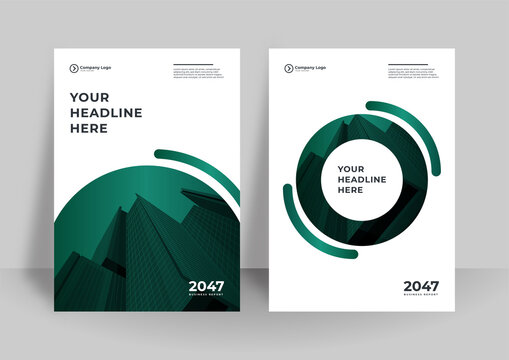 Annual report brochure flyer design template vector, Leaflet cover presentation, book cover templates