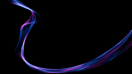 Beautiful abstract cosmic light rays background. Magic neon mystical sparks, shine streaks. Glow wave wind lines effect. Futuristic smoke wave power energy glare splash.