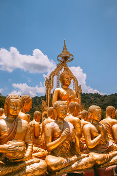 Phuttha Utthayan Makha Bucha Anusorn, Buddhism Memorial Park in Nakhon Nayok, Thailand